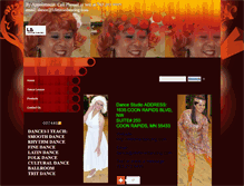 Tablet Screenshot of lifetimedancing.com